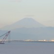 台風一過、富士山が・・・